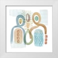 thumbnail image 1 of Kouta, Flora 20x20 White Modern Wood Framed Museum Art Print Titled - Togetherness III, 1 of 4