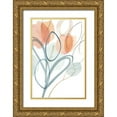 thumbnail image 1 of Kouta, Flora 23x32 Gold Ornate Wood Framed with Double Matting Museum Art Print Titled - Angeline IV, 1 of 4