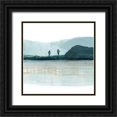 thumbnail image 1 of Kouta, Flora 26x26 Black Ornate Wood Framed with Double Matting Museum Art Print Titled - Coastal Adventure, 1 of 4
