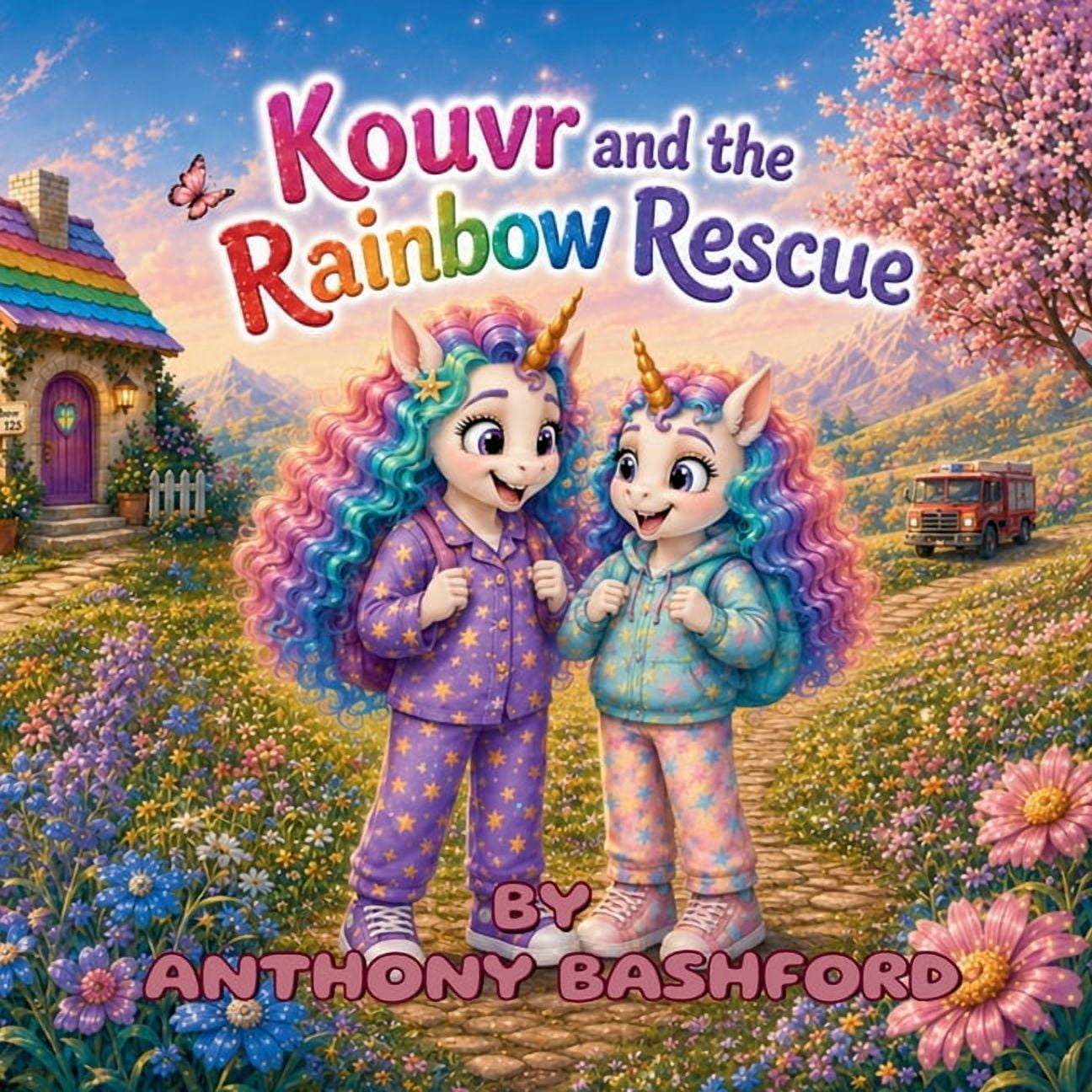 Kouvr and the Rainbow Rescue: A Unicorn 911 Safety Story for Kids, (Paperback)