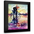 thumbnail image 1 of Kovacs, Anna Brigite 14x18 Black Modern Framed Museum Art Print Titled - Romance Meeting, 1 of 5