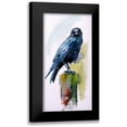 thumbnail image 1 of Kovacs, Anna Brigite 14x24 Black Modern Framed Museum Art Print Titled - Crow, 1 of 5