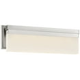 thumbnail image 1 of Kovacs P5722-L Skinny 1 Light 17" Wide Integrated Led Bath Bar - Nickel, 1 of 2