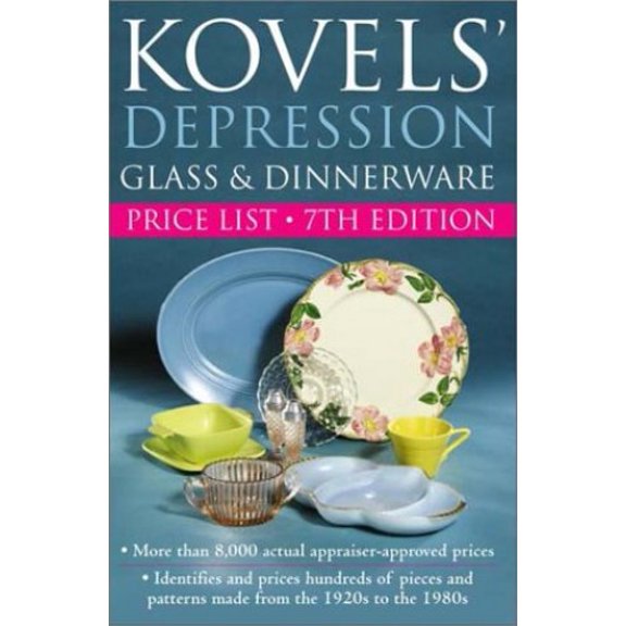 Pre-Owned Kovels' Depression Glass & Dinnerware Price List, 7th Edition (Paperback) 0609806408 9780609806401