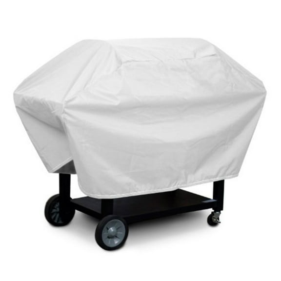 KoverRoos 13064 Weathermax X-Large Barbecue Cover No. 2, White - 23 D x 66 W x 40 H in.