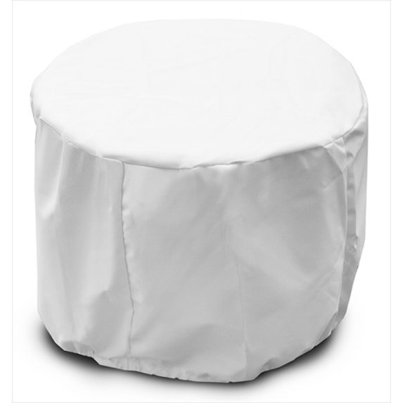 KoverRoos 14262 Weathermax Round Table Cover, White - 22 Dia x 15 H in.