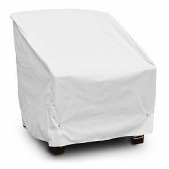 KoverRoos 16250 Weathermax Deep Seating High Back Chair Cover, White - 34 W x 35 D x 37 H in.