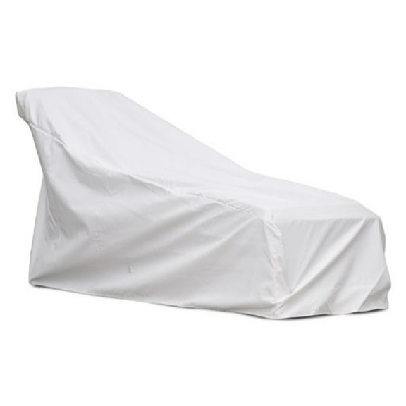 KoverRoos 16750 Weathermax Chaise Cover, White - 73 L x 34 W x 32 H in.