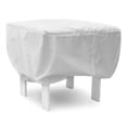 thumbnail image 1 of KoverRoos 18102 Weathermax Adirondack Footrest Cover, White - 21.5 W x 23.5 D x 14 H in., 1 of 2