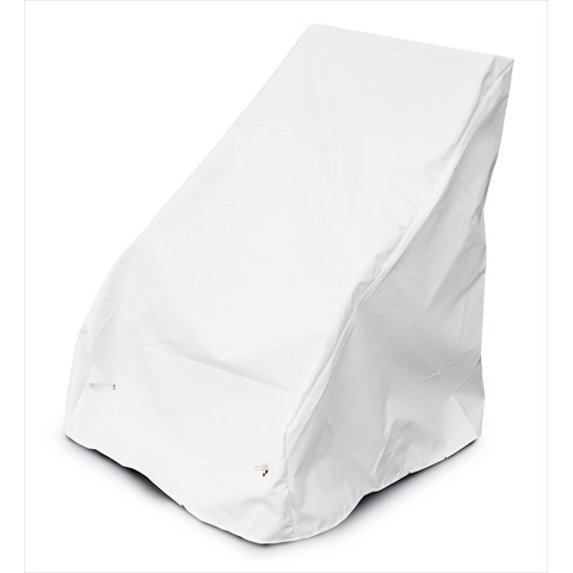 KoverRoos 19251 Weathermax Armless Seating Cover, White - 40 W x 36 D x 31 H in.