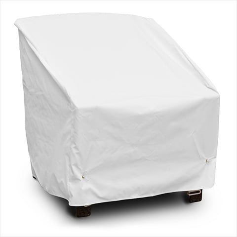 KoverRoos 19302 Weathermax Deep Seating Super Lounge Chair Cover, White - 43 W x 40 D x 31 H in.