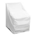 thumbnail image 1 of KoverRoos 19812 Weathermax High Back Lounge Chair Cover, White - 32 W x 33 D x 40 H in., 1 of 2