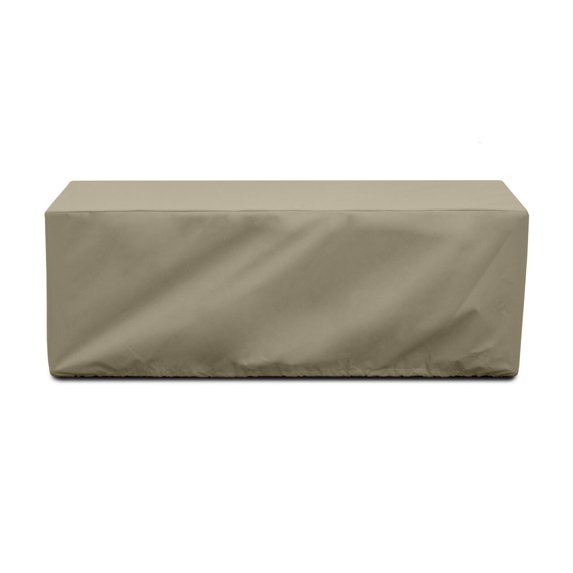 KoverRoos 44207 Weathermax 8 ft Bench Cover, Toast - 96 W x 25 D x 36 H in.