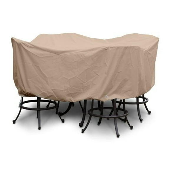 KoverRoos 44939 Weathermax Bar Set Cover, Toast - 55 Dia x 42 H in.