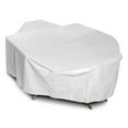 thumbnail image 1 of KoverRoos 59484 SupraRoos X-Large High Back Dining Set Cover, White - 121 L x 86 W x 34 H in., 1 of 1