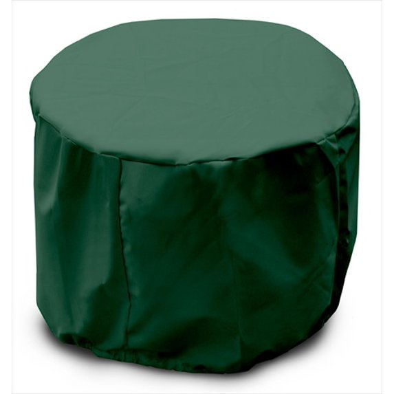 KoverRoos 64262 Weathermax Round Table Cover, Forest Green - 22 Dia x 15 H in.
