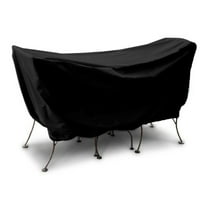 KoverRoos 71540 Weathermax 3 Pc Cafe Set Cover, Black - 60 L x 30 W x 30 H in.