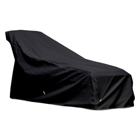 KoverRoos 73250 Weathermax Large Chaise Cover, Black - 82 L x 30 W x 32 H in.