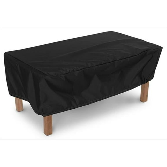 KoverRoos 74261 Weathermax Companion Table Cover, Black - 18 L x 42 W x 15 H in.