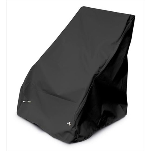 KoverRoos 79251 Weathermax Armless Seating Cover, Black - 40 W x 36 D x 31 H in.