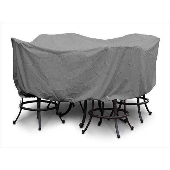 KoverRoos 84939 Weathermax Bar Set Cover, Charcoal - 55 Dia x 42 H in.