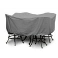 thumbnail image 1 of KoverRoos 84939 Weathermax Bar Set Cover, Charcoal - 55 Dia x 42 H in., 1 of 2