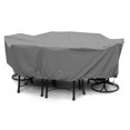 thumbnail image 1 of KoverRoos 87252 Weathermax Medium Rectangular Dining Set Cover, Charcoal - 94 L x 64 W x 28 H in., 1 of 2