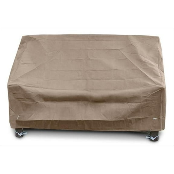 KoverRoos KoverRoos III Taupe Deep Loveseat Cover