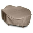 thumbnail image 1 of KoverRoos KoverRoos III Taupe Oval/Rectangle Dining Set Cover, 1 of 2
