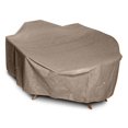 thumbnail image 1 of KoverRoos KoverRoos III Taupe Oval/Rectangle Dining Set Cover, 1 of 6