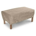 thumbnail image 1 of KoverRoos KoverRoos III Taupe Rectangle Ottoman / Small Table Cover, 1 of 2