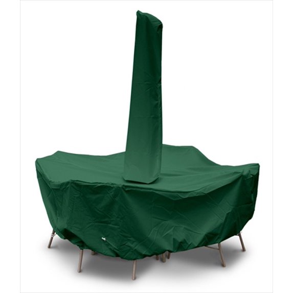 KoverRoos Weathermax Dining Set Cover with Umbrella Hole