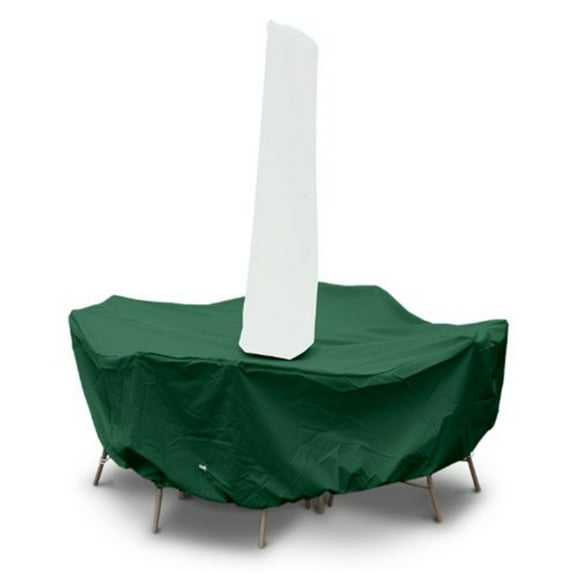 KoverRoos Weathermax Dining Set Cover with Umbrella Hole