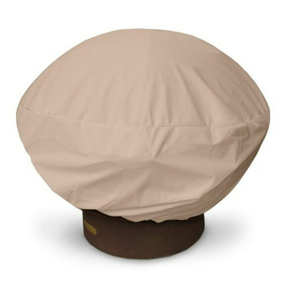KoverRoos Weathermax Medium Firepit Cover- Toast - 35 Dia x 16 H in.