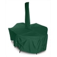 thumbnail image 1 of KoverRoos Weathermax Oval / Rectangle Dining Set Cover with Umbrella Hole, 1 of 2