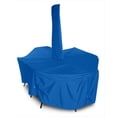 thumbnail image 1 of KoverRoos Weathermax Oval / Rectangle Dining Set Cover with Umbrella Hole, 1 of 2