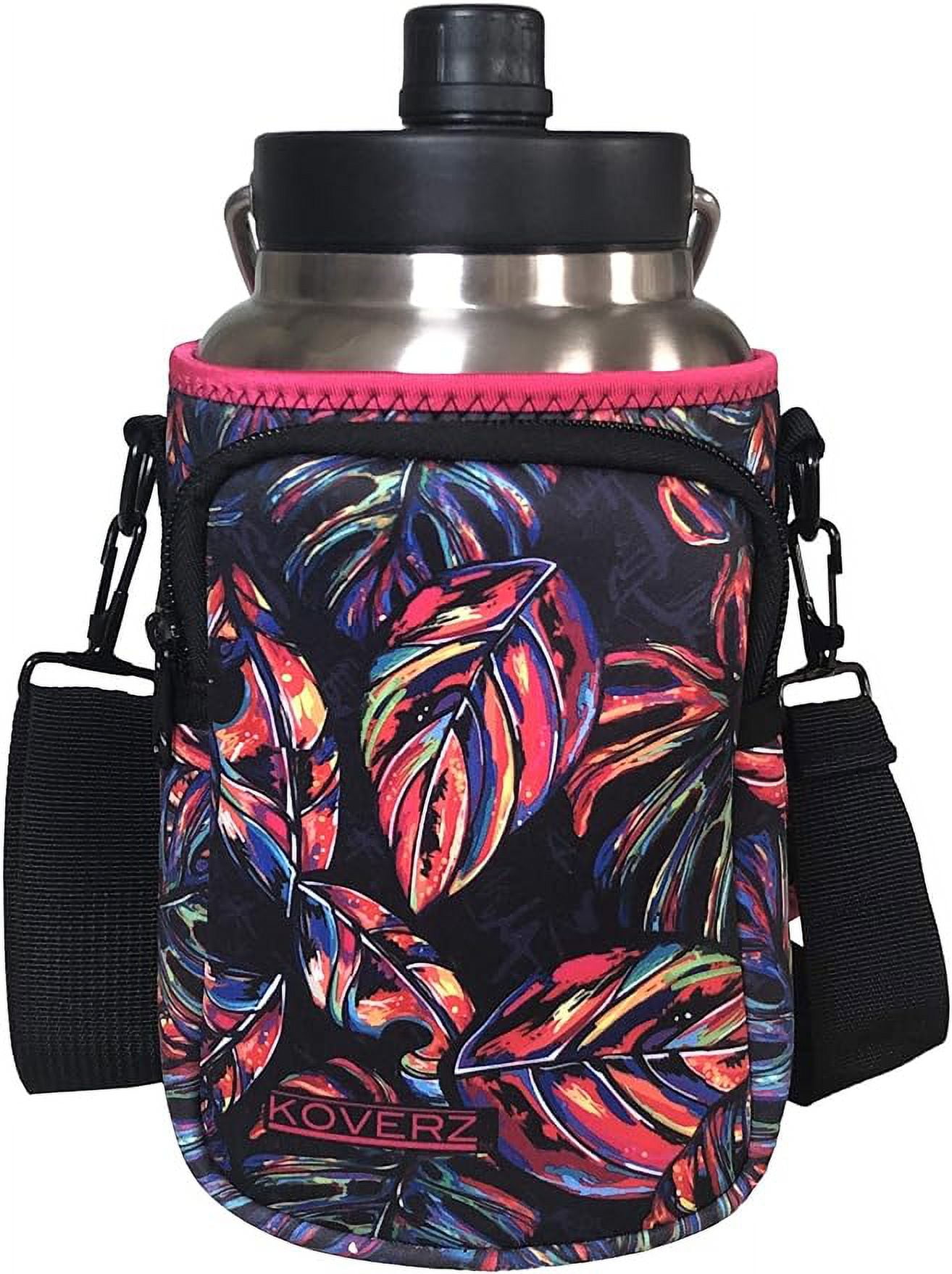 Koverz Half Gallon Jug Carrier, 64oz Bottle Carrier Compatible with