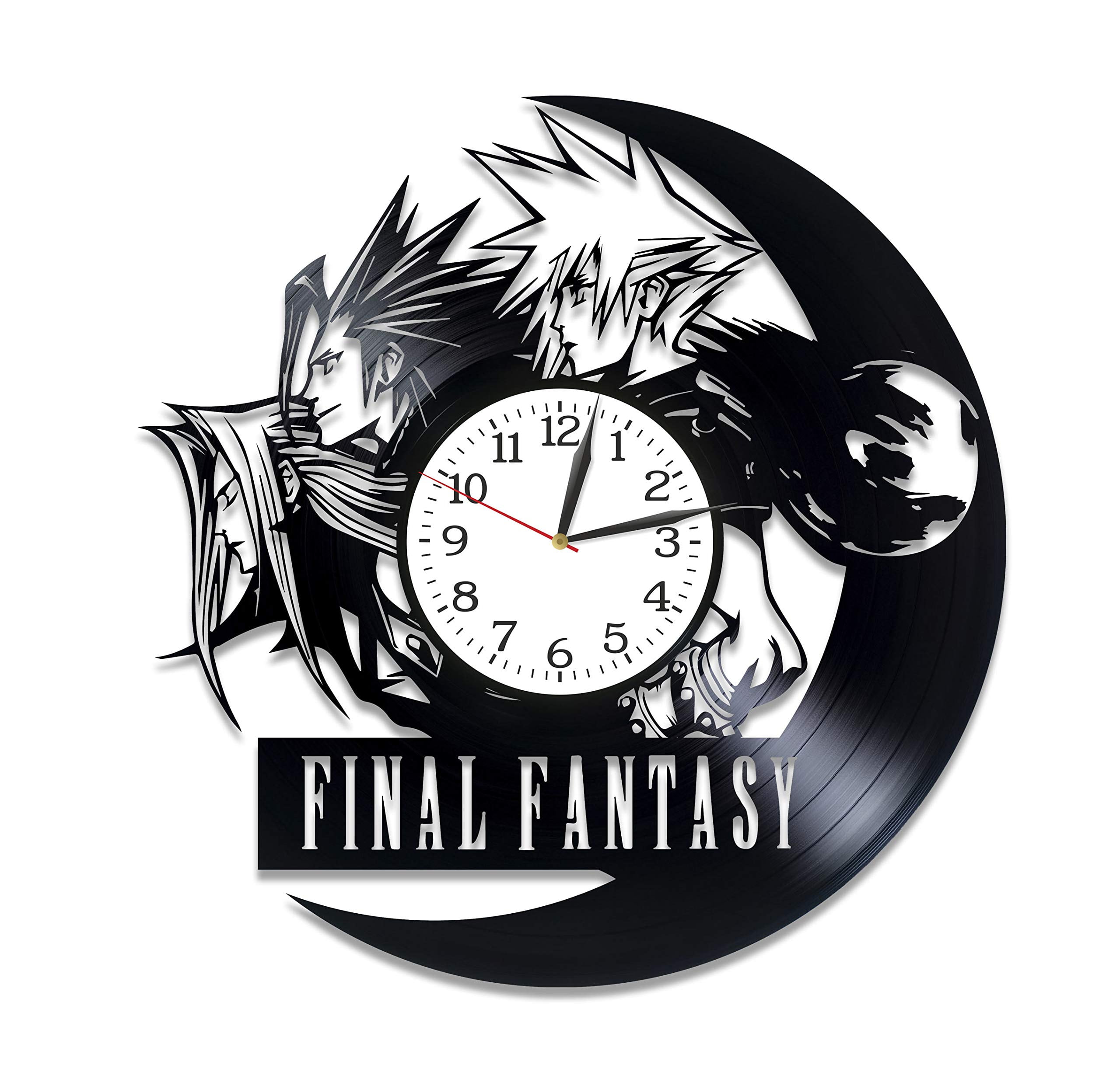 Kovides Fantasy Vinyl Art Video Game Gift Lp Vinyl Retro Record Wall ...