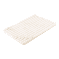 thumbnail image 1 of Koville Italian Natural Marble Trays for Decor, Stone Tray with Stripe Grooves, Wave-Shape Surface Decorative Trays for Home, Multi-Purpose Entryway Catchall Tray for Ring/Jewelry (Golden Calacatta), 1 of 8