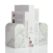 Koville Luxury Marble Bookends 13LBS (Namib Fantasy)