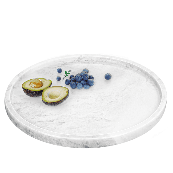Koville Luxury Marble Fruit Tray (Namib Fantasy)
