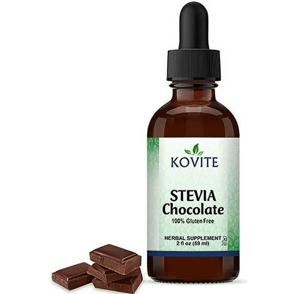 Kovite Kosher Liquid Stevia Extract Chocolate - 2 fl oz (59 ml)