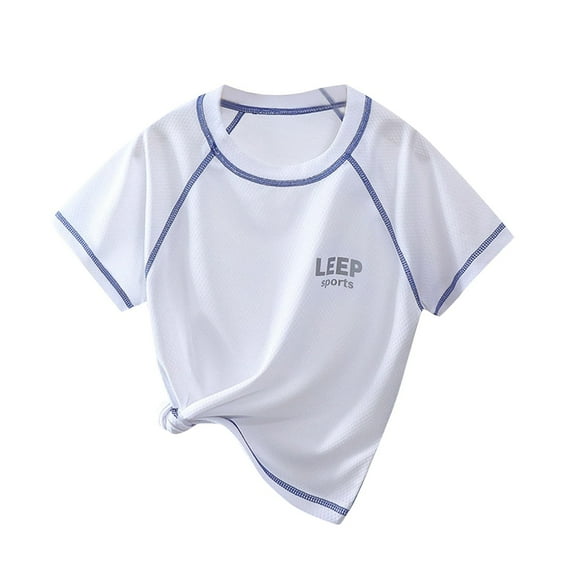 Kovlvoll Baby Boys Clothes Summer Tops Crew Neck Lightweight Comfy Workout Running Short Sleeve T-Shirts
