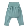 thumbnail image 1 of Kovlvoll Baby Girls Boys Clothes Pants High Elastic Waist Cotton Comfy Sleepwear Casual Newborn Pant, 1 of 3