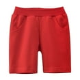 thumbnail image 1 of Kovlvoll Infant Baby Boy Girl Clothes Shorts Summer Cotton Comfy Casual Wide Leg Elastic Waist Solid Color Short Pants, 1 of 3