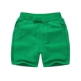 thumbnail image 1 of Kovlvoll Infant Baby Clothes Summer Shorts Elastic Waist Wide Leg Casual Sports Unisex Girl Boy Shorts with Pockets, 1 of 5