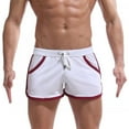thumbnail image 1 of Kovlvoll Mens Shorts Athletic Summer Lightweight Thin Casual Drawstring Elastic Waist Loungewear Workout Shorts, 1 of 5
