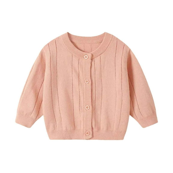 Kovlvoll Newborn Boy's and Girls' Clothes Fall Winter Knitted Cardigan Sweater Long Sleeve Button down Shirts Jackets