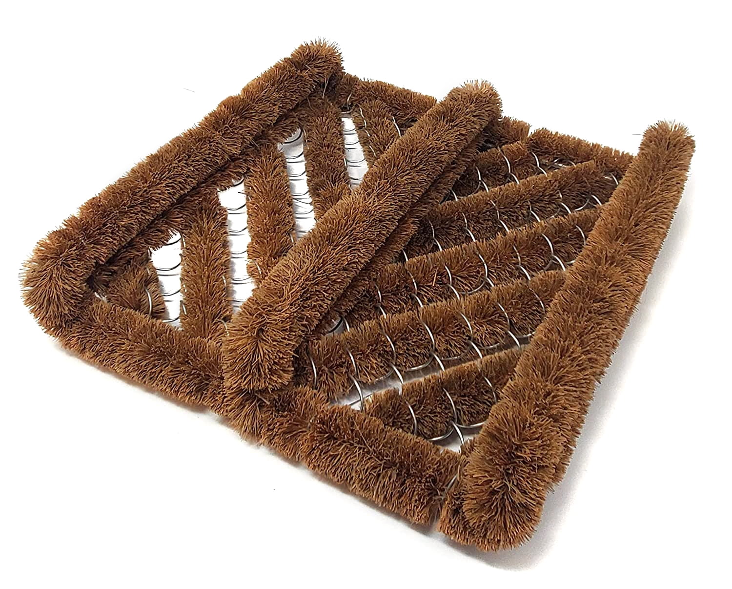 Kovot Coir Boot Scraper Door Mat 12" x 13"