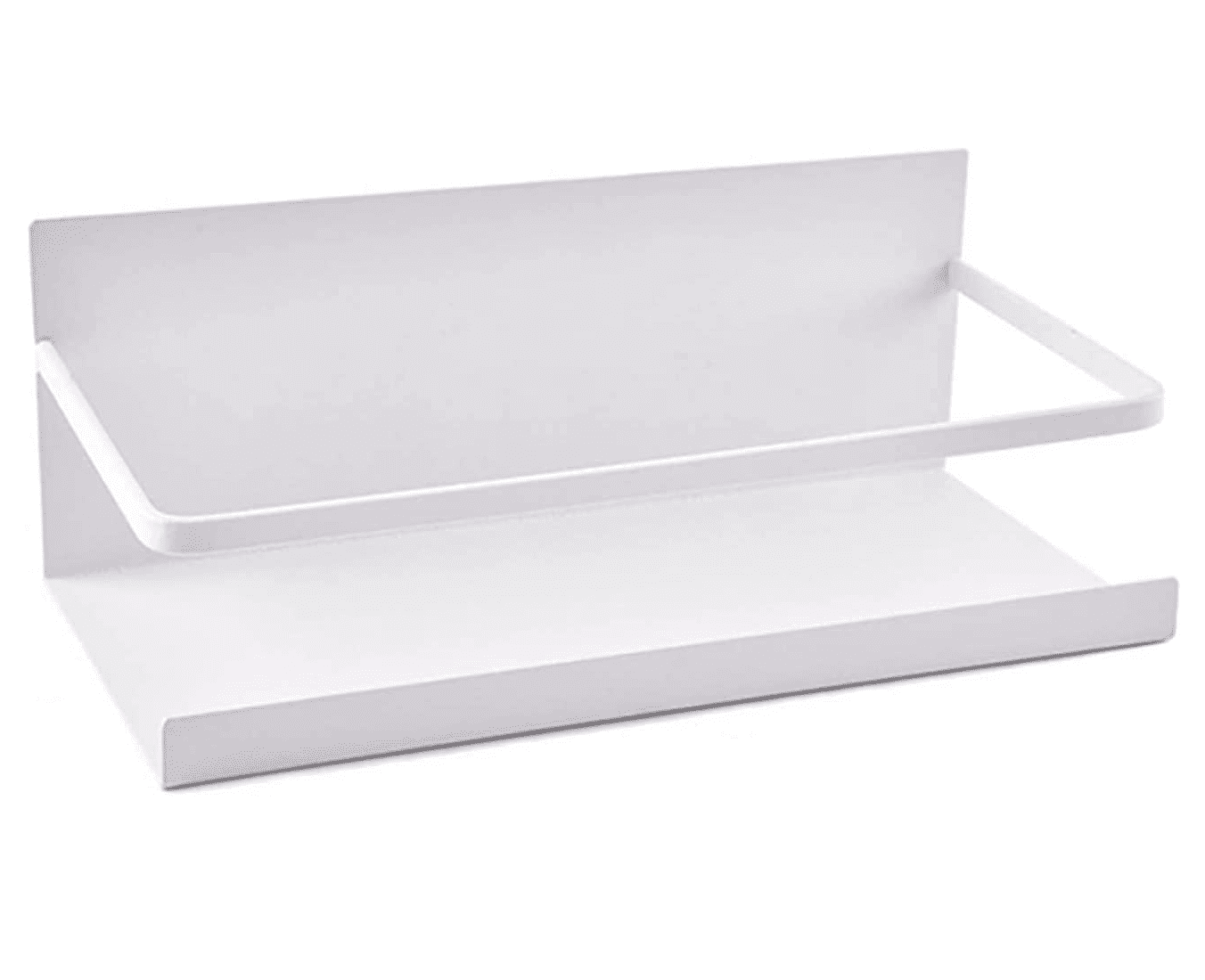 Suprima Magnetic Fridge Organizer Shelves - White